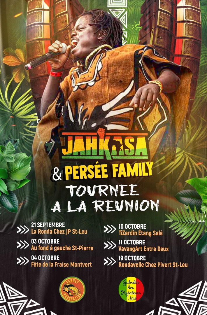 Affiche de TOURNEE ILE DE LA REUNION Live Fête de la Fraise à Montvert les hauts